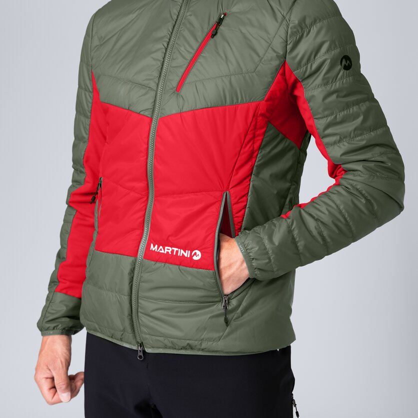 Martini Sportswear - Yalca Padded Jacket Primaloft® M - Primaloft & Gloft Jacken in black-steel - product.alttext.Detail 1 - Herren