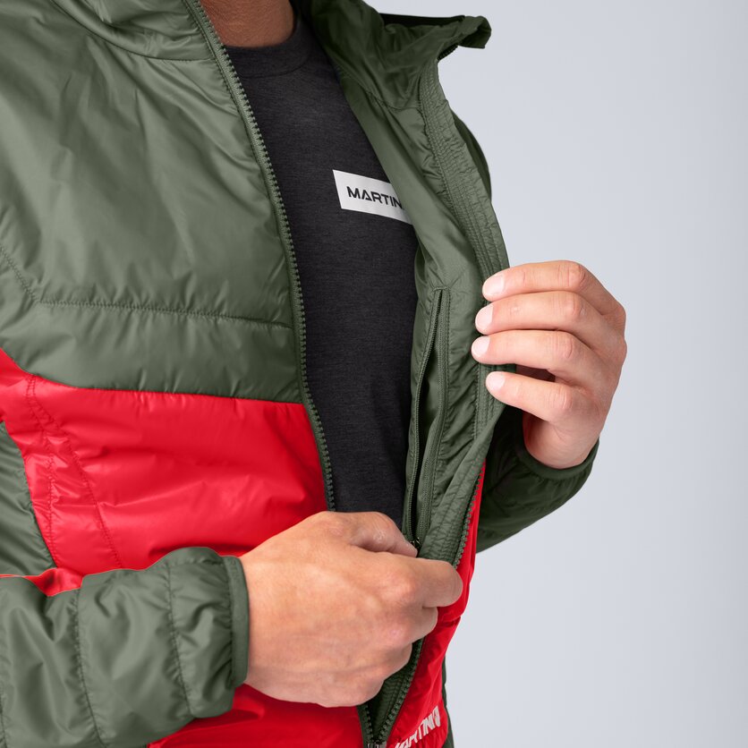 Martini Sportswear - Yalca Padded Jacket Primaloft® M - Primaloft & Gloft Jacken in black-steel - product.alttext.Detail 5 - Herren