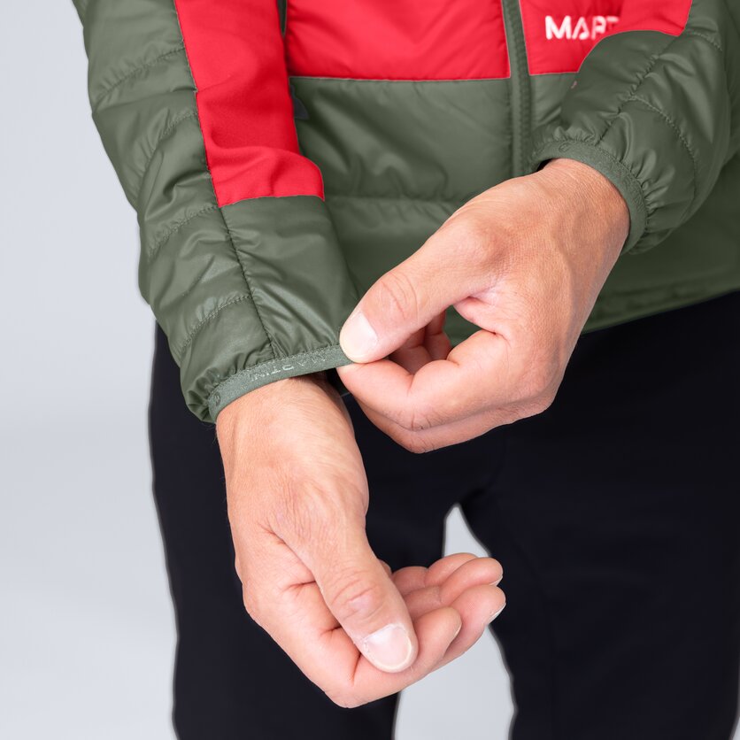 Martini Sportswear - Yalca Padded Jacket Primaloft® M - Primaloft & Gloft Jacken in black-steel - product.alttext.Detail 6 - Herren