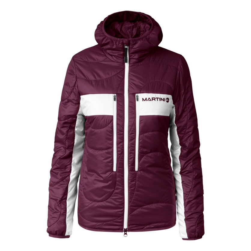 Martini Sportswear - Snowventure Padded Jacket Primaloft® W - Primaloft & Gloft Jacken in fairy tale-white - Vorderansicht - Damen