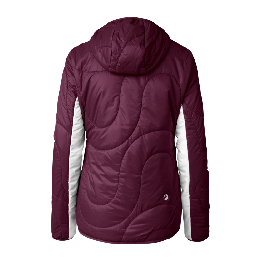 Martini Sportswear - Snowventure Padded Jacket Primaloft® W - Primaloft & Gloft Jacken in fairy tale-white - Rückansicht - Damen