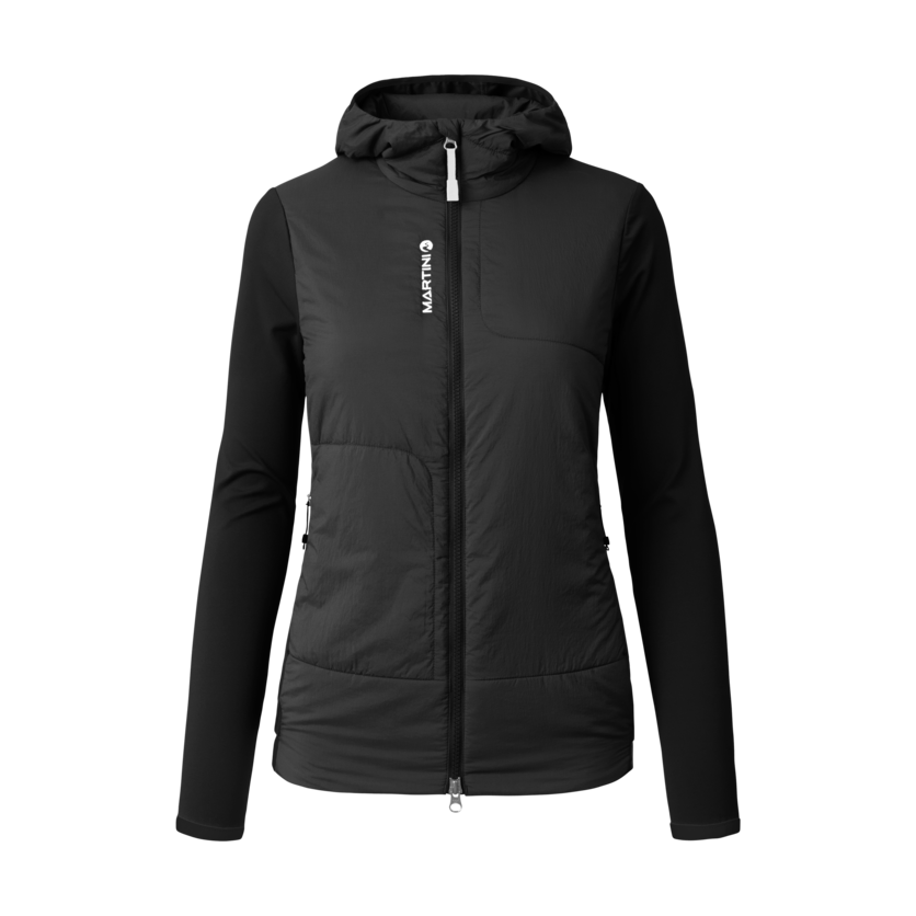 Martini Sportswear - Alpmate Hybrid Jacket G-Loft® W - Hybridjacken in black - Vorderansicht - Damen