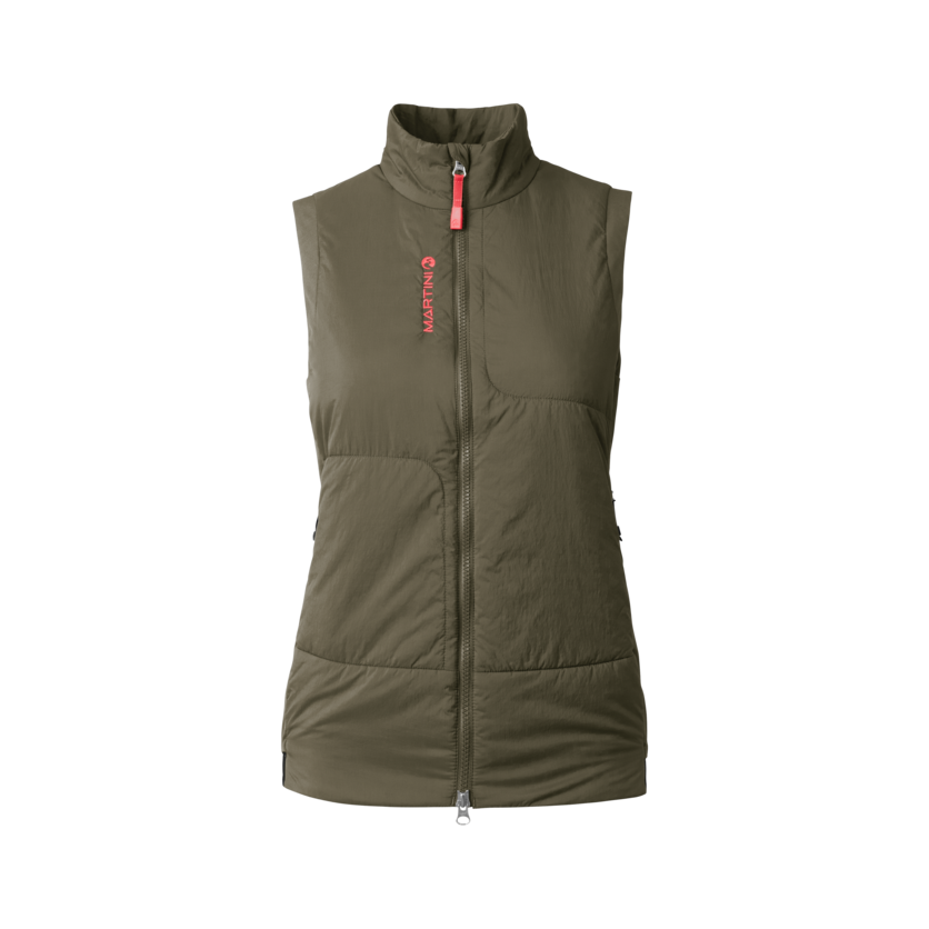 Martini Sportswear - Alpmate Hybrid Vest G-Loft® W - Westen in moss - Vorderansicht - Damen