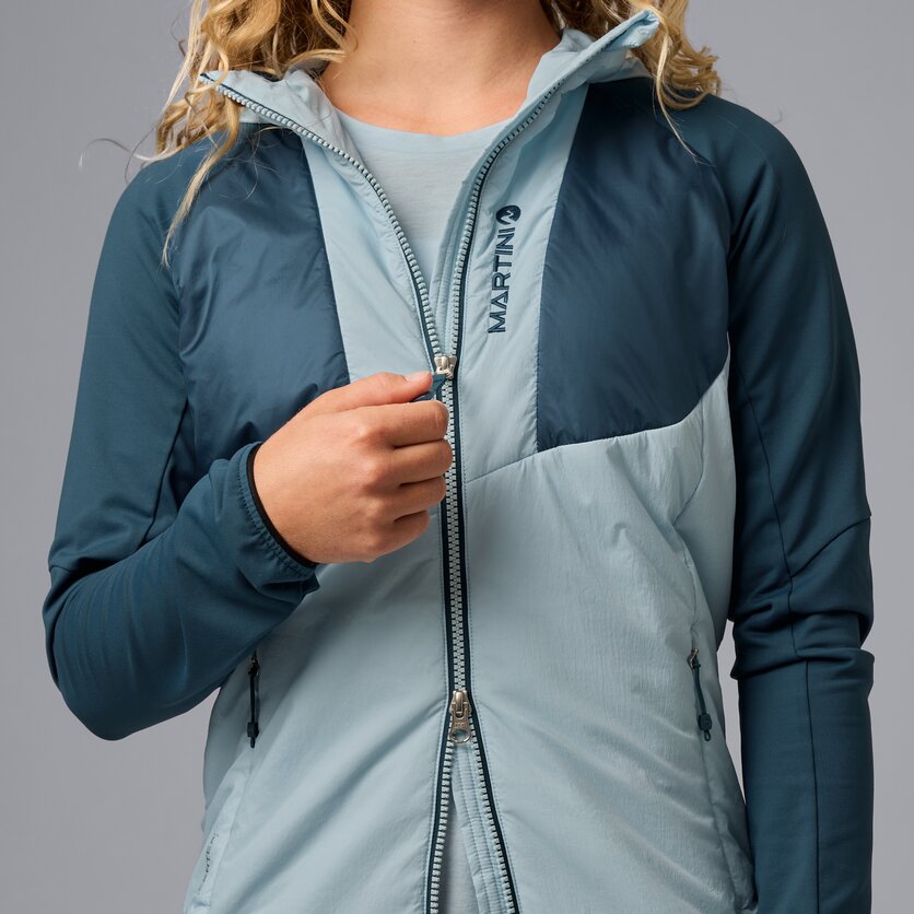 Martini Sportswear - Hillclimb Hybrid Jacket Primaloft® W - Hybrid jackets in black - Detail 2 - Women