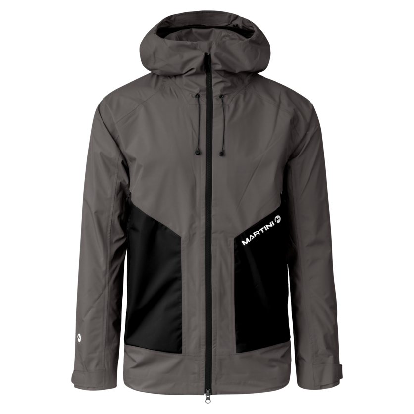 Martini Sportswear - Yalca 2.5L Jacket M - Giacche Hardshell in steel/black - product.alttext.Vorderansicht - Uomo