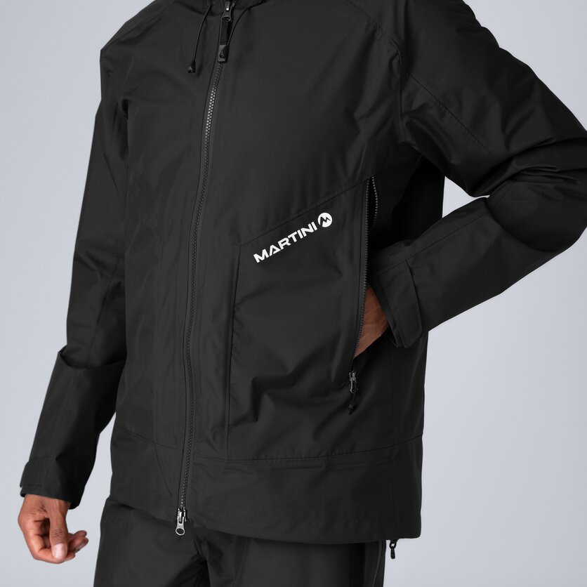 Martini Sportswear - Yalca 2.5L Jacket M - Giacche Hardshell in black - product.alttext.Detail 3 - Uomo