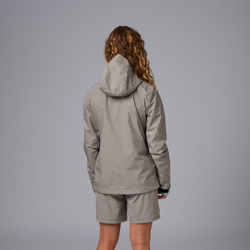 Martini Sportswear - Trektech 2.5L Jacket W - Hardshell jackets in black-white - rear view model - Women