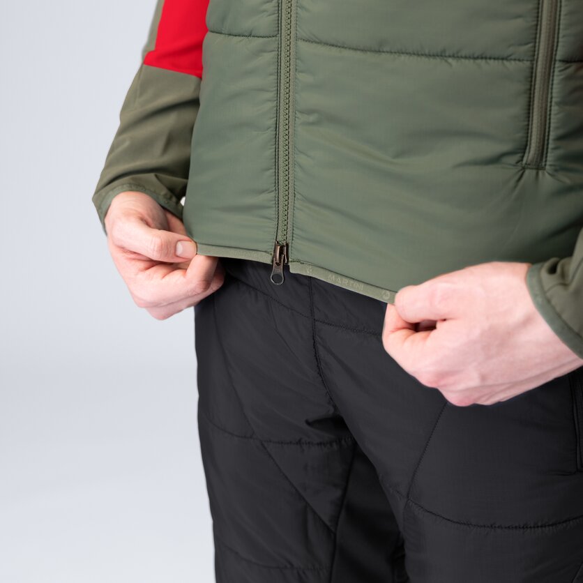 Martini Sportswear - Snowventure Hybrid Jacket G-LOFT® M - Hybridjacken in black-steel - product.alttext.Detail 6 - Herren