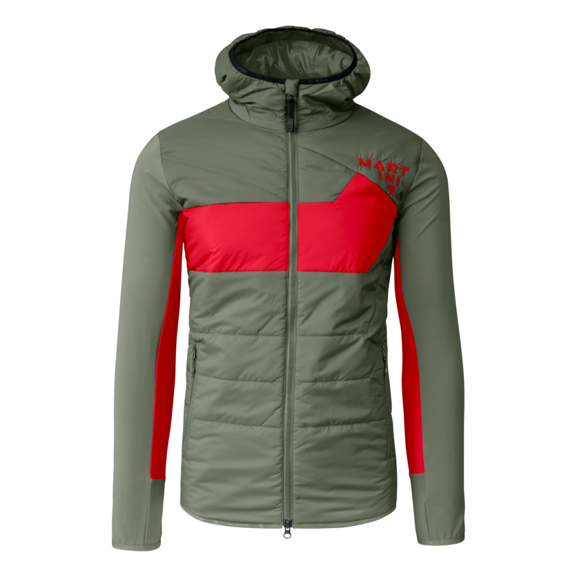 Martini Sportswear - Snowventure Hybrid Jacket G-LOFT® M - Hybridjacken in mosstone-mars - product.alttext.Vorderansicht - Herren