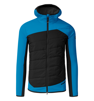 Martini Sportswear - Firstline Hybrid Jacket G-LOFT® M - Hybridjacken in black-imperial - Vorderansicht - Herren