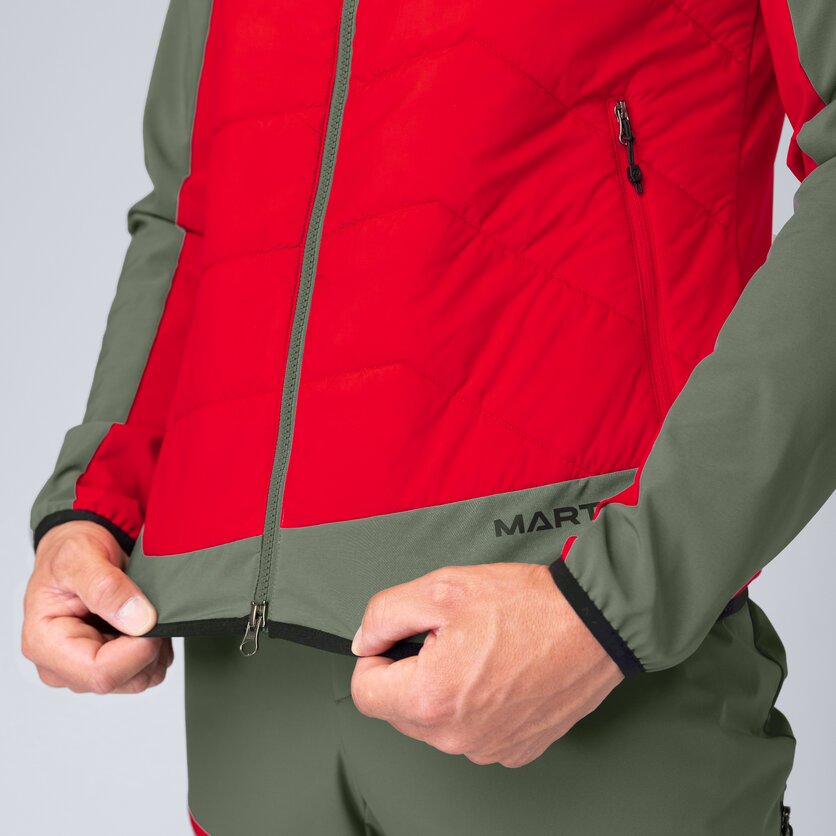 Martini Sportswear - Firstline Hybrid Jacket G-LOFT® M - Hybridjacken in seaport-lava - Detail 5 - Herren