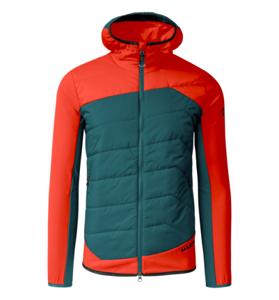 Martini Sportswear - Firstline Hybrid Jacket G-LOFT® M - Hybridjacken in seaport-lava - Vorderansicht - Herren