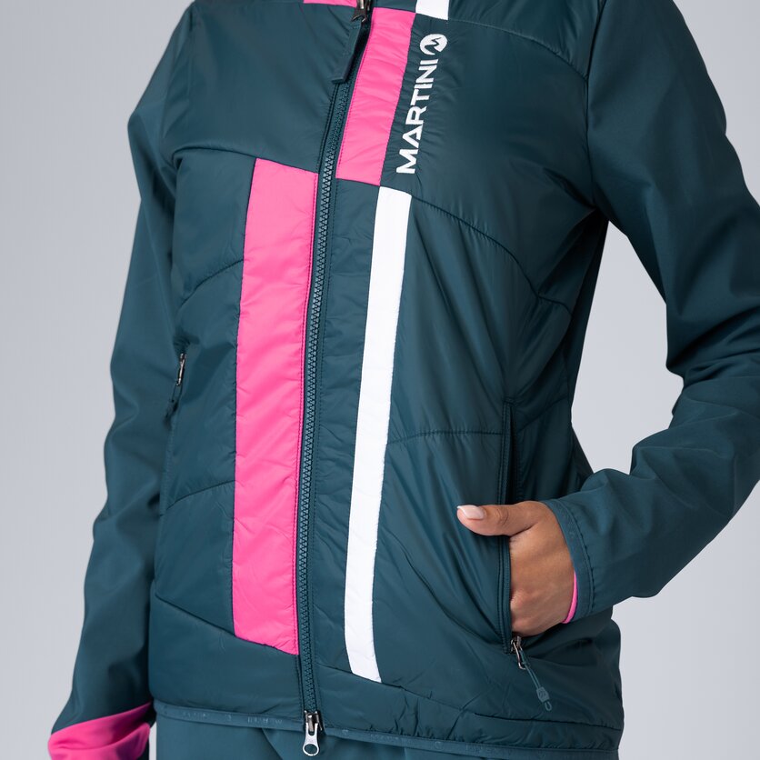 Martini Sportswear - Glint Hybrid Jacket Primaloft® W - Hybridjacken in black-white - product.alttext.Detail 3 - Damen