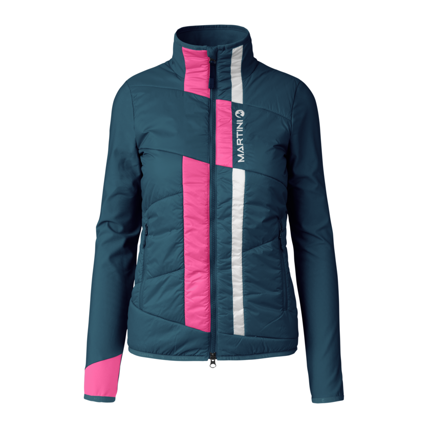 Martini Sportswear - Glint Hybrid Jacket Primaloft® W - Hybridjacken in poseidon-rosebud - product.alttext.Vorderansicht - Damen