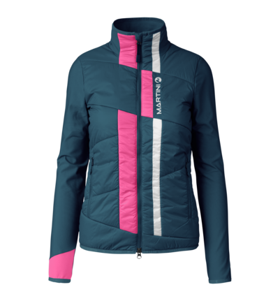 Martini Sportswear - Glint Hybrid Jacket Primaloft® W - Hybridjacken in poseidon-rosebud - Vorderansicht - Damen