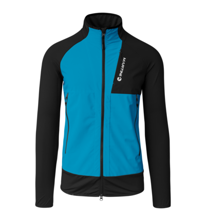 Martini Sportswear - Yalca Hybrid Windbreaker Jacket M - Hybridjacken in black-imperial - Vorderansicht - Herren