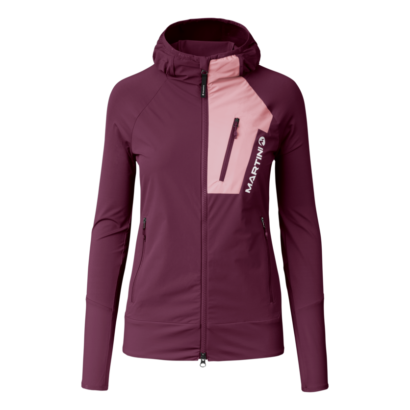 Martini Sportswear - Yalca Hybrid Windbreaker Jacket W - Hybridjacken in fairy tale-primrose - Vorderansicht - Damen