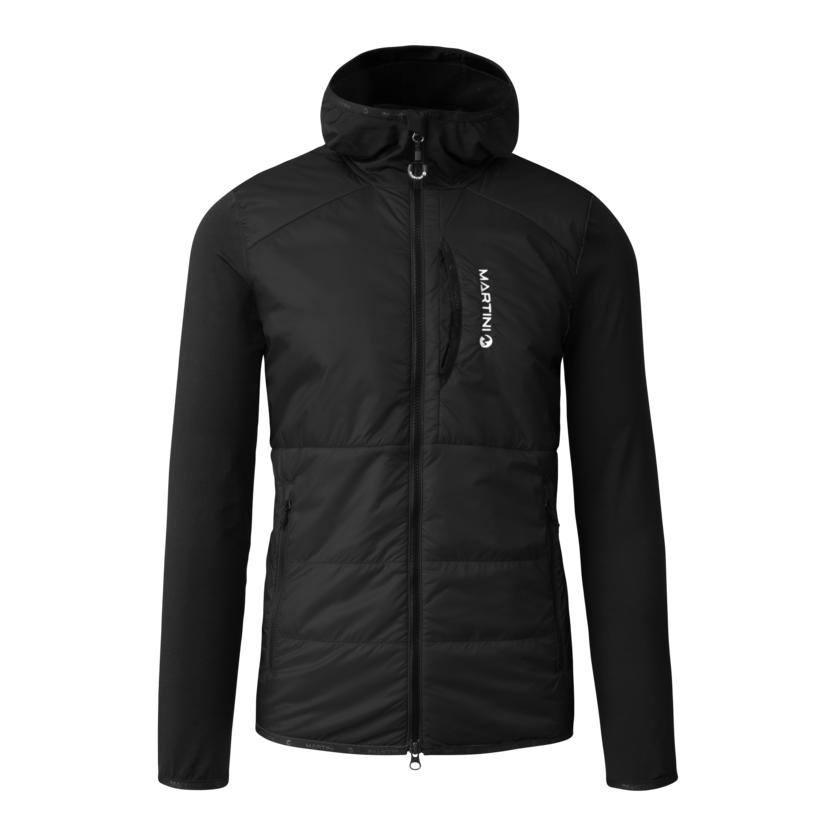 Martini Sportswear - Alpmate Hybrid Jacket Primaloft® M - Giacche ibride in black - vista frontale - Uomo