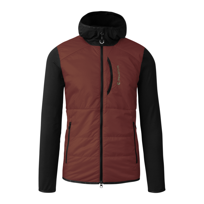 Martini Sportswear - Alpmate Hybrid Jacket Primaloft® M - Hybridjacken in peakan-black - Vorderansicht - Herren