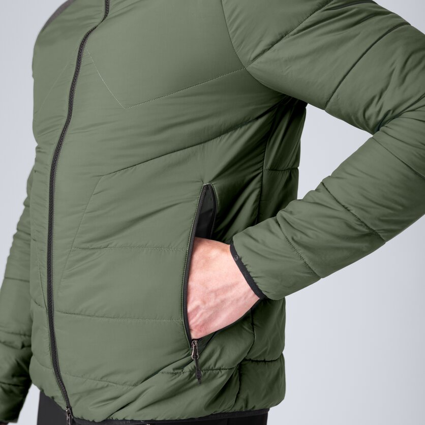 Martini Sportswear - Horizon Padded Jacket G-LOFT® M - Giacche Primaloft e Gloft in black/mosstone - product.alttext.Detail 2 - Uomo