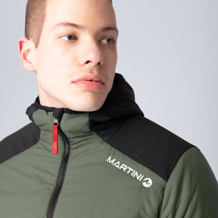 Martini Sportswear - Horizon Padded Jacket G-LOFT® M - Giacche Primaloft e Gloft in black/mosstone - product.alttext.Detail 4 - Uomo