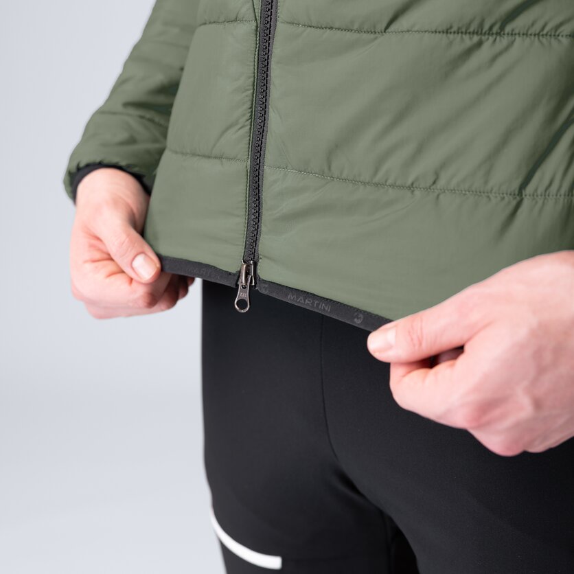 Martini Sportswear - Horizon Padded Jacket G-LOFT® M - Giacche Primaloft e Gloft in black/mosstone - product.alttext.Detail 8 - Uomo