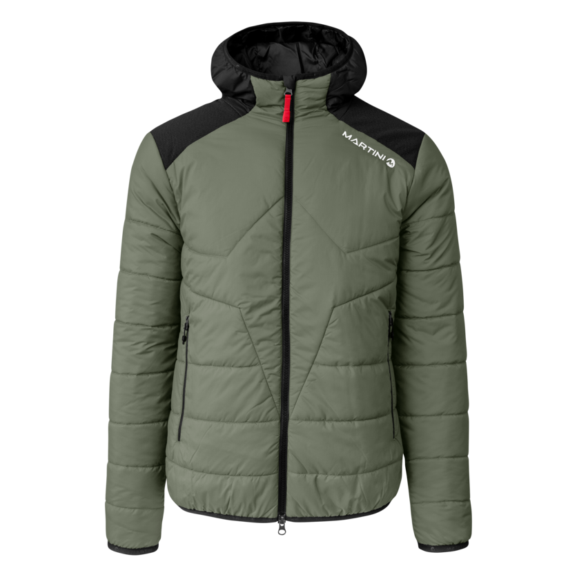 Martini Sportswear - Horizon Padded Jacket G-LOFT® M - Giacche Primaloft e Gloft in black/mosstone - product.alttext.Vorderansicht - Uomo