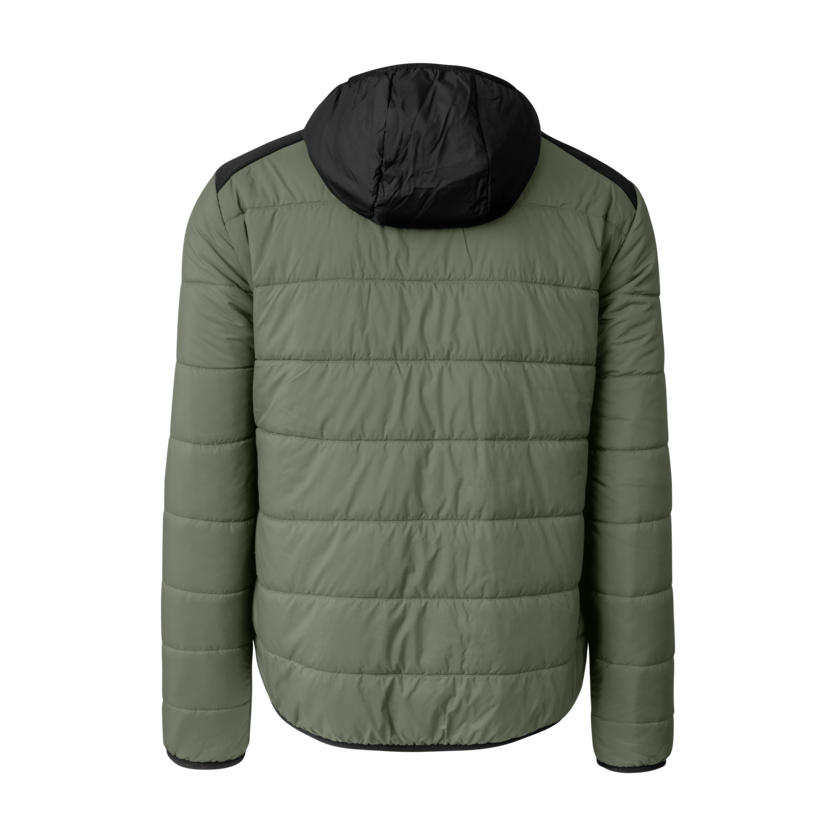 Martini Sportswear - Horizon Padded Jacket G-LOFT® M - Giacche Primaloft e Gloft in black/mosstone - product.alttext.Rückansicht - Uomo