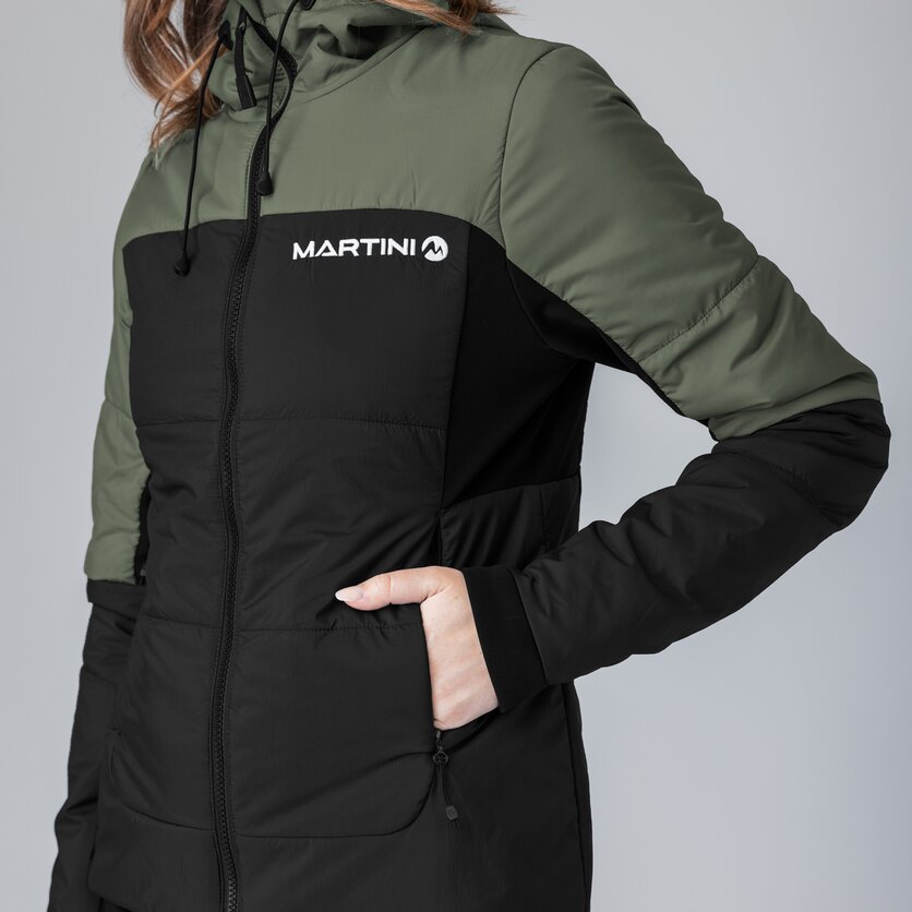 Martini Sportswear - Yalca Padded Jacket Primaloft® W - Primaloft & Gloft Jacken in black-white - product.alttext.Detail 2 - Damen