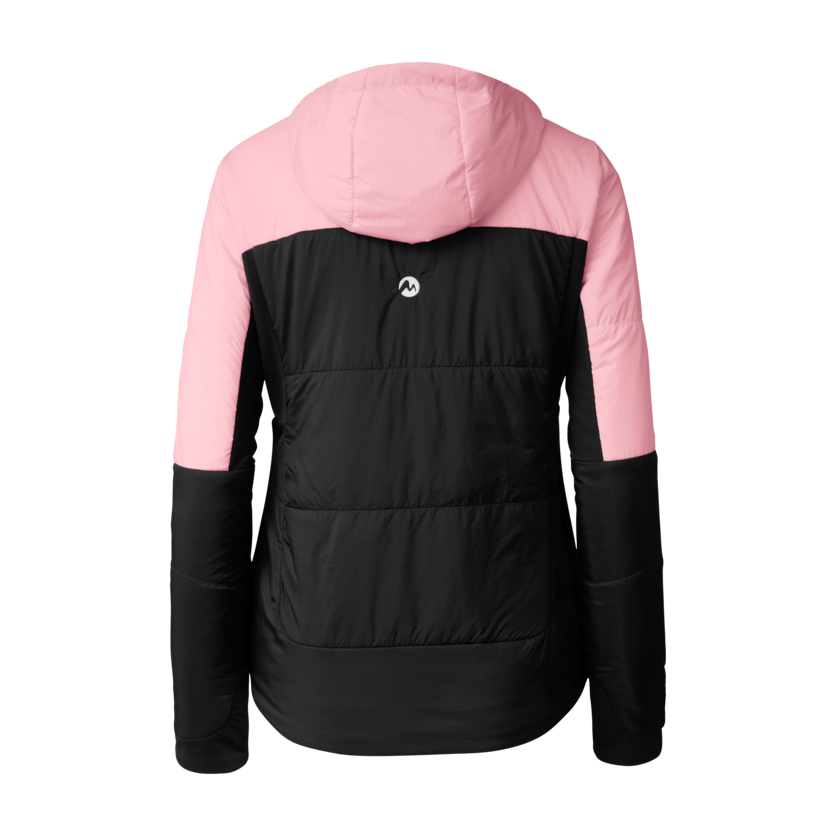 Martini Sportswear - Yalca Padded Jacket Primaloft® W - Giacche Primaloft e Gloft in black-primrose - vista posteriore - Donna