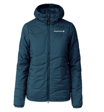 Martini Sportswear - Recharge Padded Jacket Primaloft® W - Primaloft & Gloft Jacken in poseidon - Vorderansicht - Damen