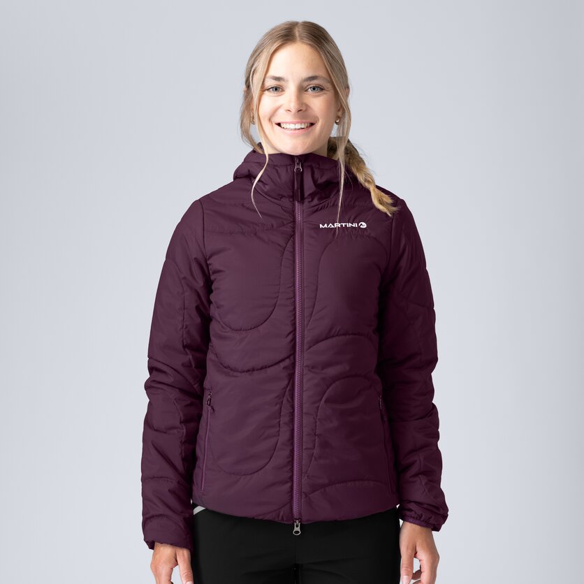 Martini Sportswear - Recharge Padded Jacket Primaloft® W - Primaloft & Gloft Jacken in white - product.alttext.Vorderansicht Model - Damen