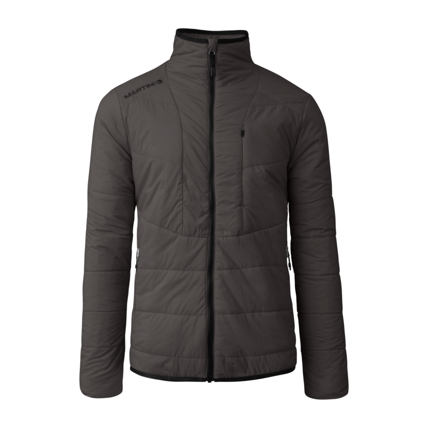 Martini Sportswear - Hillclimb Padded Jacket G-Loft® M - Primaloft & Gloft Jacken in steel - Vorderansicht - Herren