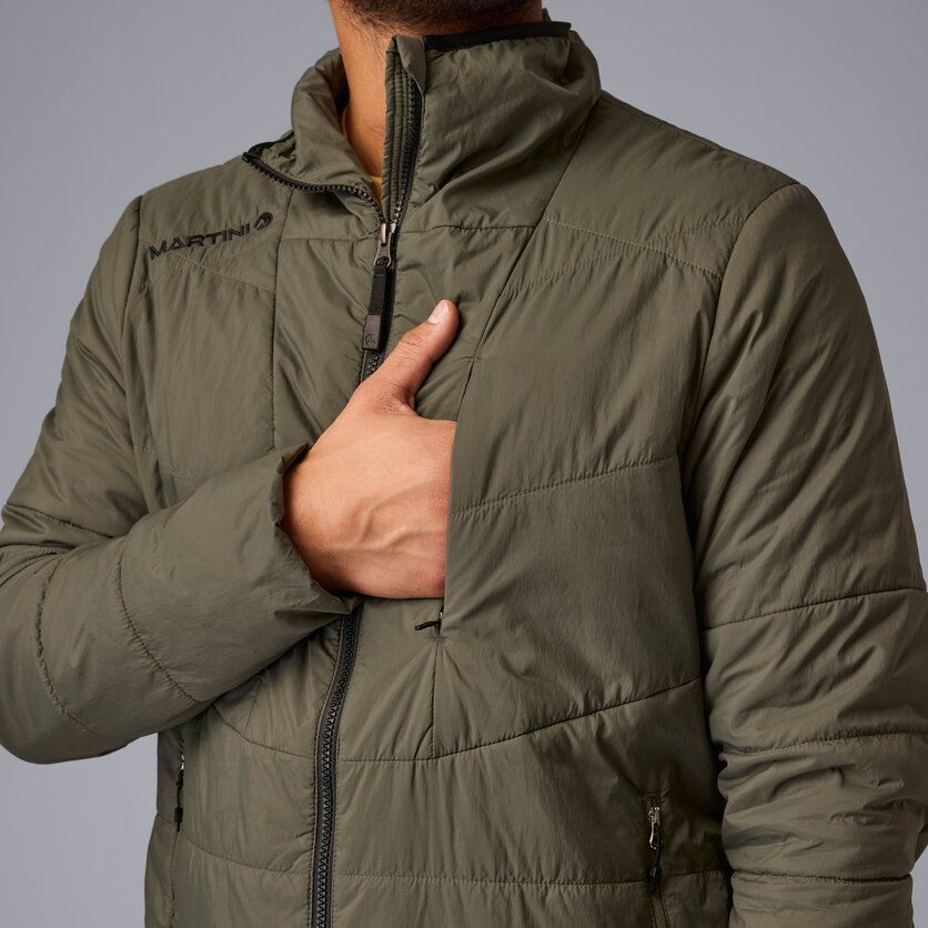 Martini Sportswear - Hillclimb Padded Jacket G-Loft® M - Primaloft & Gloft Jacken in black - Detail 2 - Herren