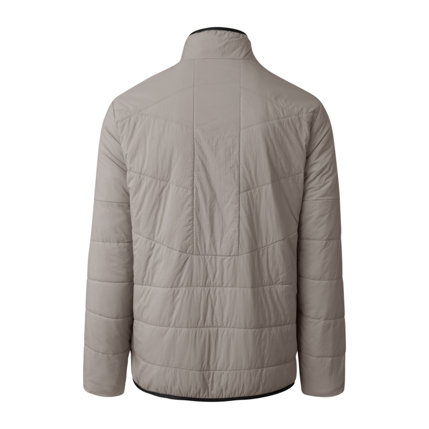 Martini Sportswear - Hillclimb Padded Jacket G-Loft® M - Primaloft & Gloft Jacken in stone - Rückansicht - Herren