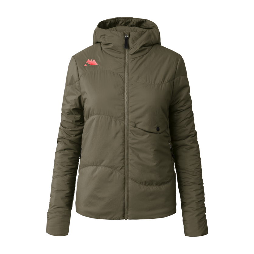 Martini Sportswear - Sunrise Padded Jacket Primaloft® W - Primaloft & Gloft Jacken in moss-punch - Vorderansicht - Damen