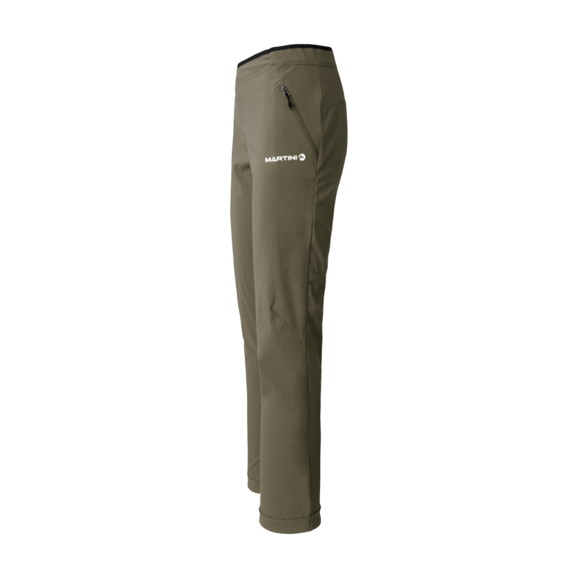 Martini Sportswear - Highventure Pants W - Long pants in moss - side view - Women