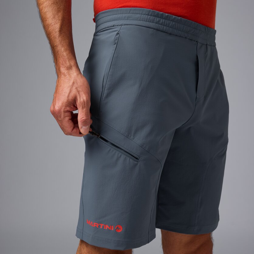 Martini Sportswear - Neverrest Shorts M - Shorts in black-white - Dettaglio 1 - Uomo