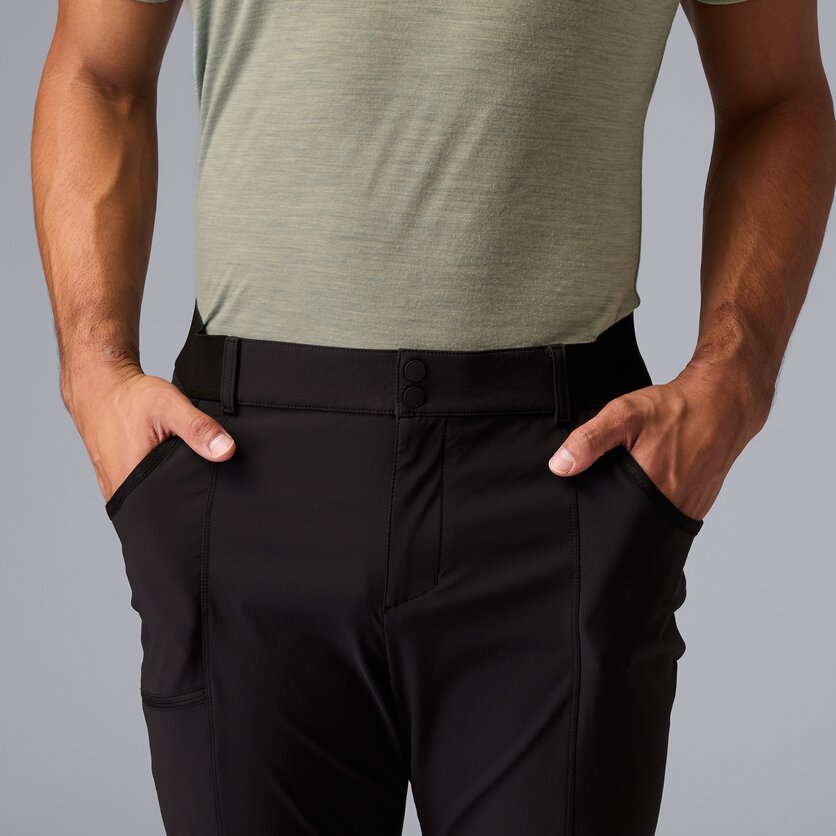 Martini Sportswear - Trektech Pants M - Pantaloni lunghi in black - Dettaglio 2 - Uomo