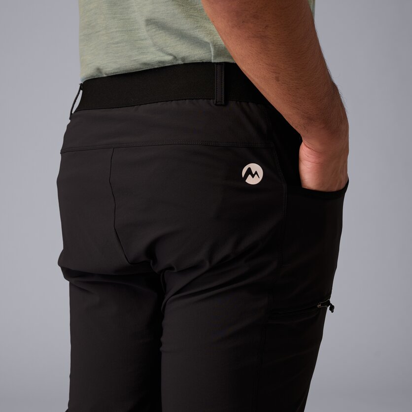 Martini Sportswear - Trektech Pants M - Pantaloni lunghi in black - Dettaglio 5 - Uomo