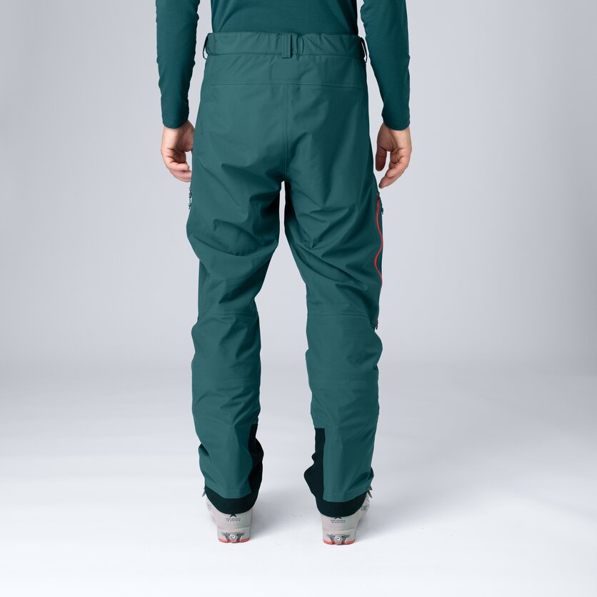 Martini Sportswear - Argon 3L Pants M - Pantaloni hardshell in seaport/lava - product.alttext.Rückansicht Model - Uomo