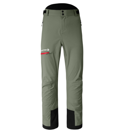 Martini Sportswear - Argon 3L Pants M - Hardshell pants in mosstone-mars - front view - Men