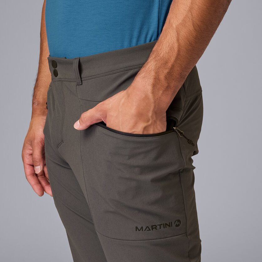 Martini Sportswear - Alpmate Pants M - Long pants in black - Detail 2 - Men