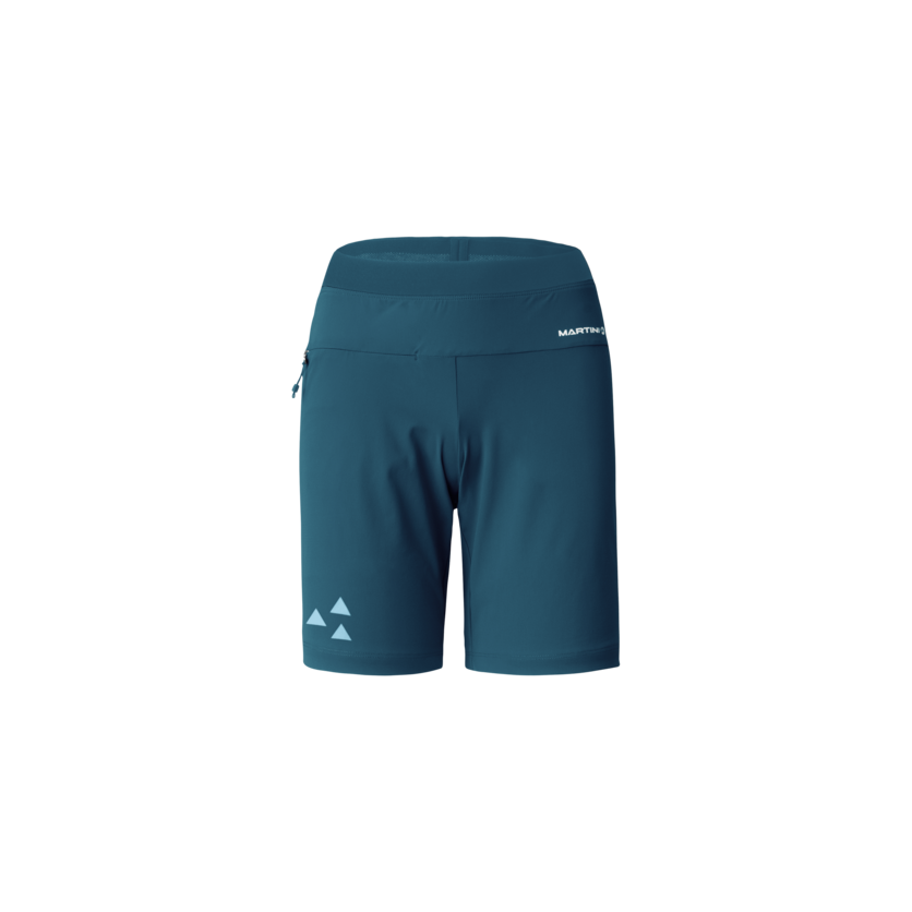 Martini Sportswear - Trektech Shorts W - Kurze Hosen in poseidon-ice - Vorderansicht - Damen