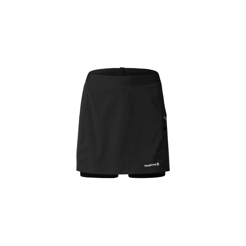 Martini Sportswear - Alpmate Skirt W - Skirts in black - front view - Women