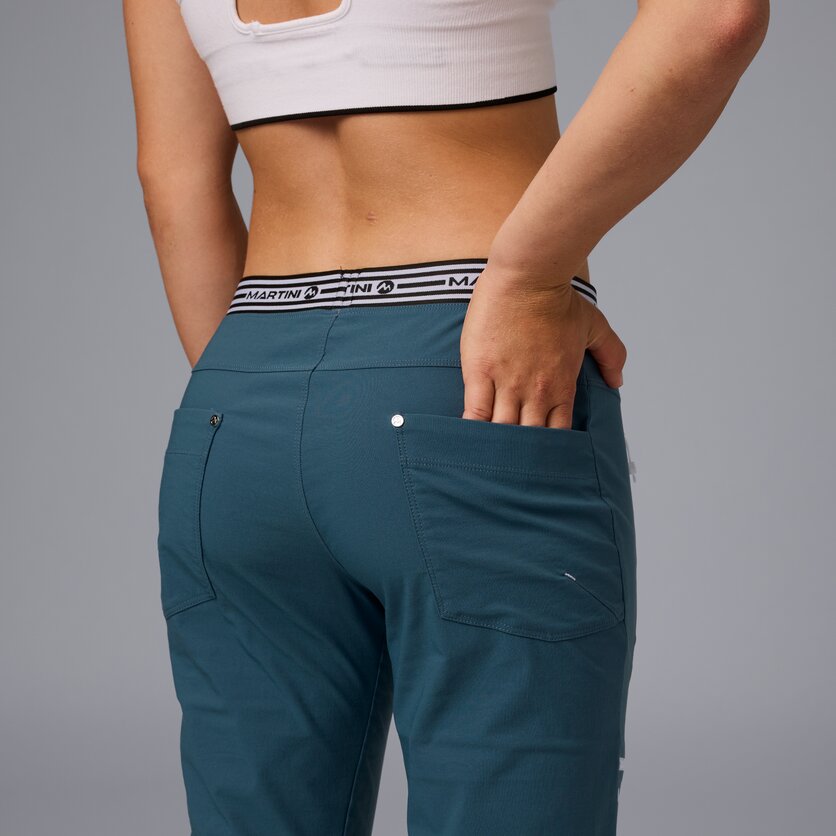 Martini Sportswear - Via Capri Pants W - Dreiviertel Hose in black - Detail 4 - Damen