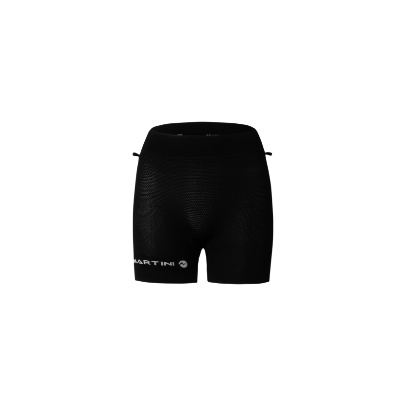 Martini Sportswear - Flowtrail Clip In Shorts W - Shorts in black - vista frontale - Donna