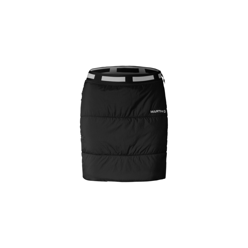 Martini Sportswear - Desire Padded Skirt Primaloft® W - Thermoröcke in black - product.alttext.Vorderansicht - Damen