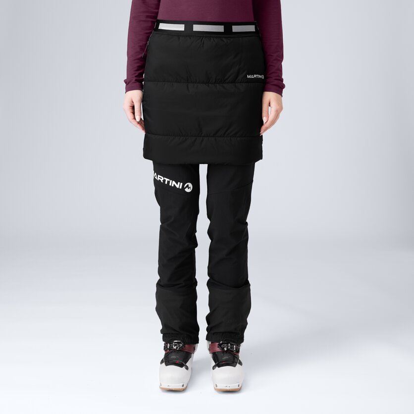 Martini Sportswear - Desire Padded Skirt Primaloft® W - Thermoröcke in black - product.alttext.Vorderansicht Model - Damen