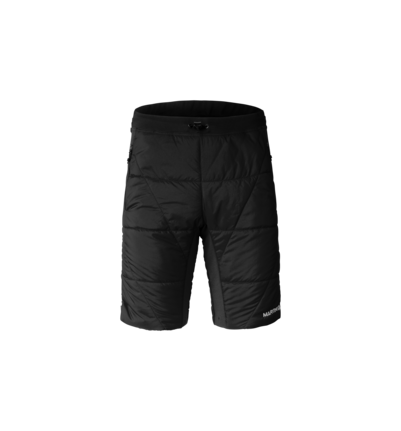 Martini Sportswear - Argon Padded Shorts Primaloft® M - Insulated shorts in black - front view - Men